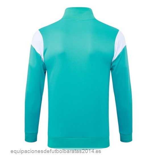 Nuevo Ropa Deportiva Con Cremallera Larga Marsella 23/24 Verde Blanco Baratas